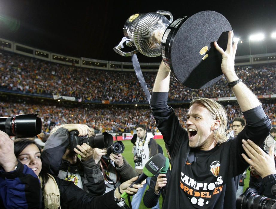 Diez años del último título de Copa del Rey del Valencia CF