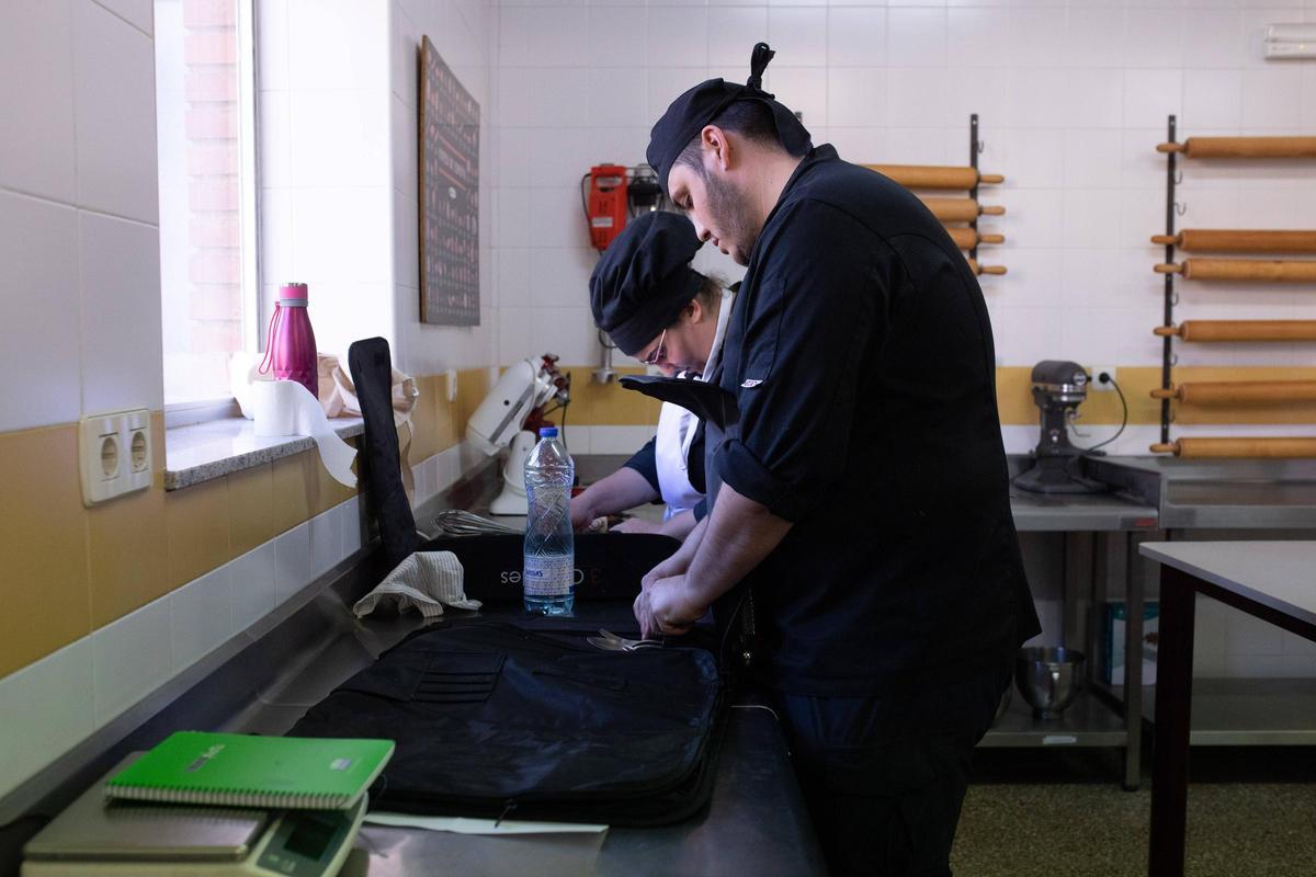 Zamora. CIFP Ciudad de Zamora. Reportaje sobre el curso de panadería y pastelería artesanal.