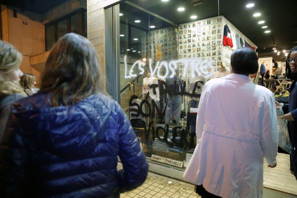 Manifestación contra la violencia de género en València