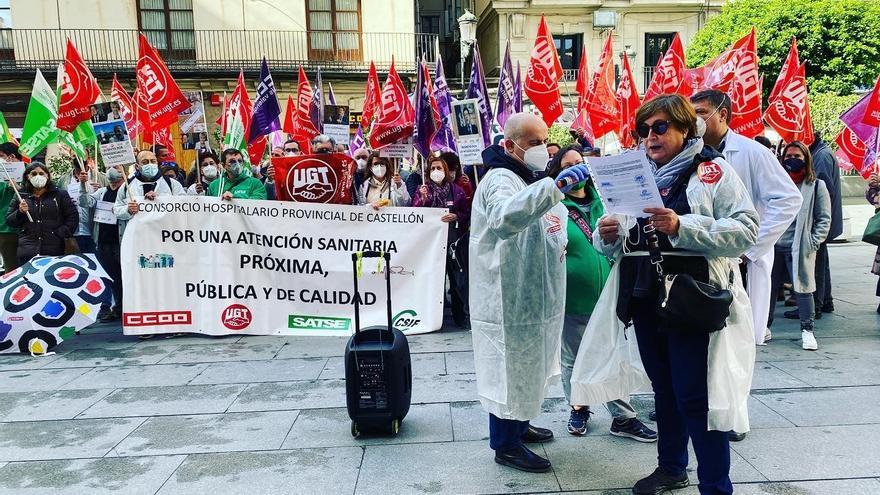 Los sindicatos denuncian la alta temporalidad en el Hospital Provincial de Castellón, superior al 40%