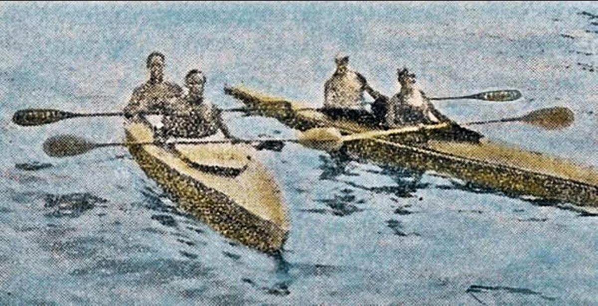 Os irmáns Azpeitia e os irmáns Cervera en 1933. | // ARQUIVO DO AUTOR