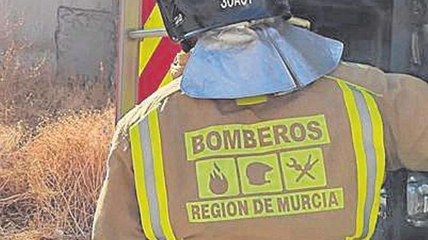 Bombero de servicio en Murcia