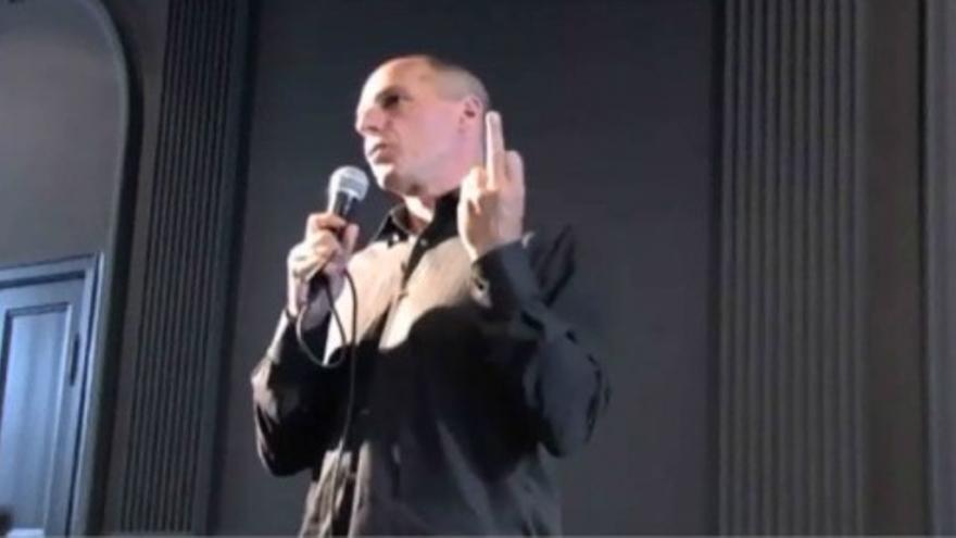 La television alemana emite la peineta de Varoufakis contra Alemania