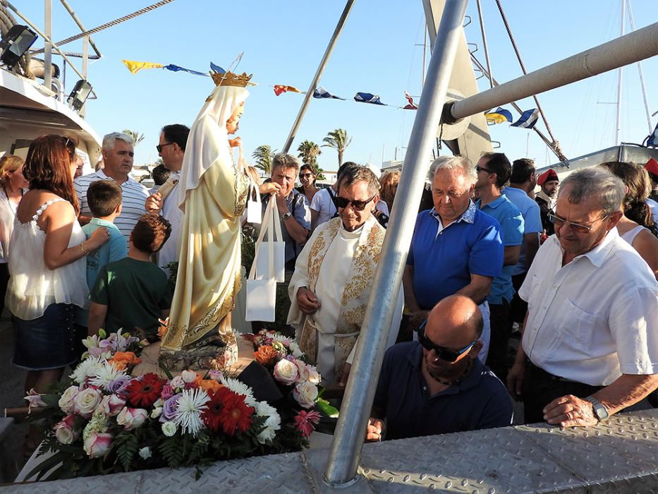 Procesión de la Virgen del Carmen en Formentera