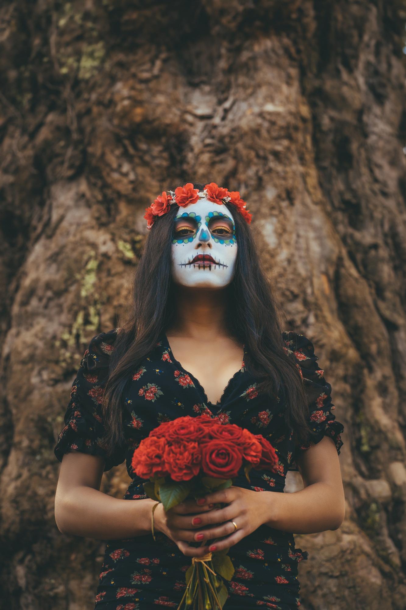 4 claves para recrear el maquillaje de Catrina con el que arrasarás este  Halloween - Woman