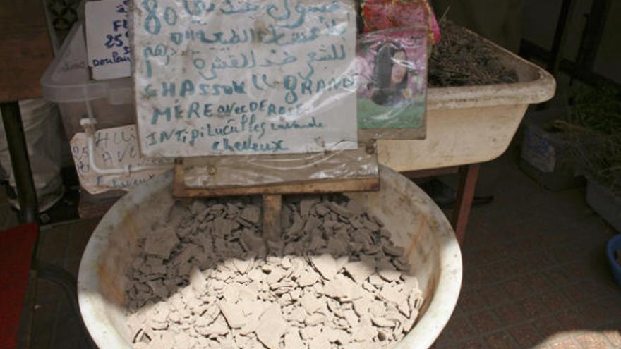 Ghassoul, en una medina marroquí.