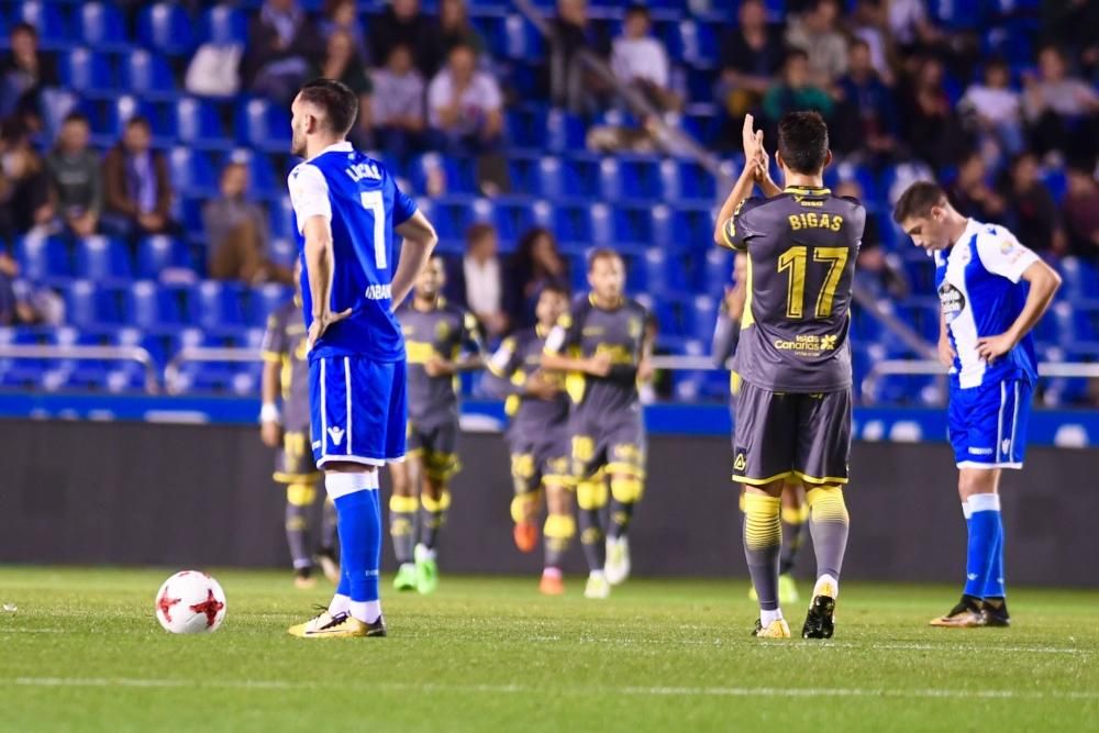 El Dépor cae goleado ante Las Palmas