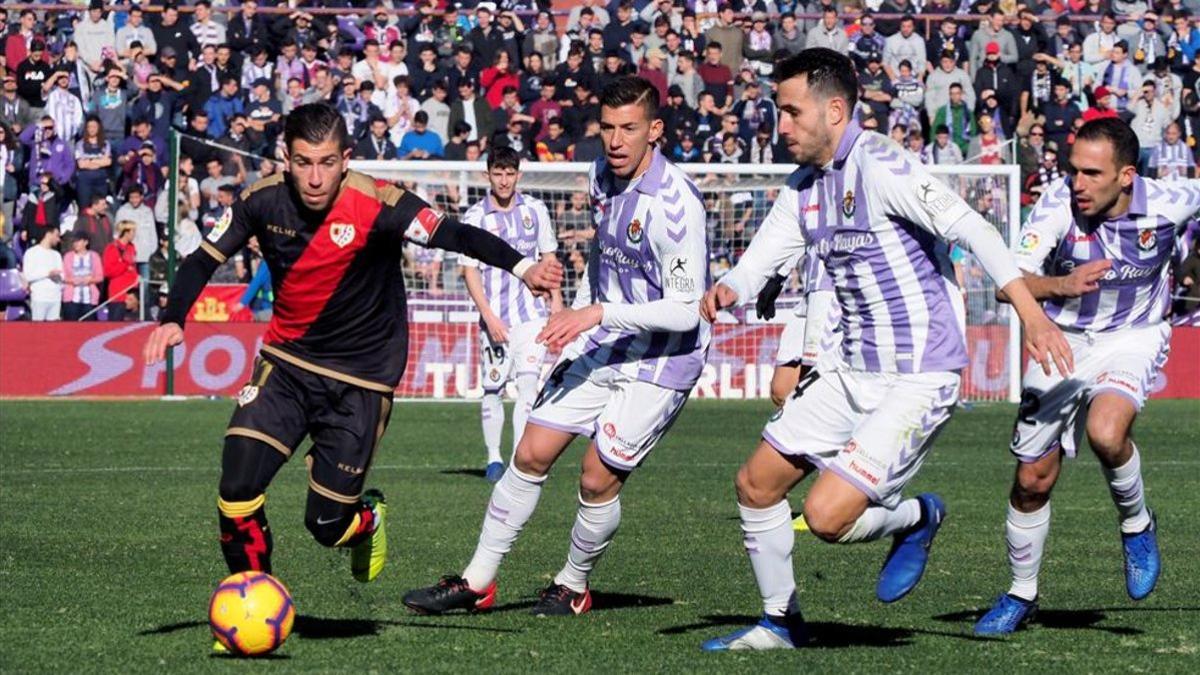 Embarba será baja en el Rayo para el partido de hoy