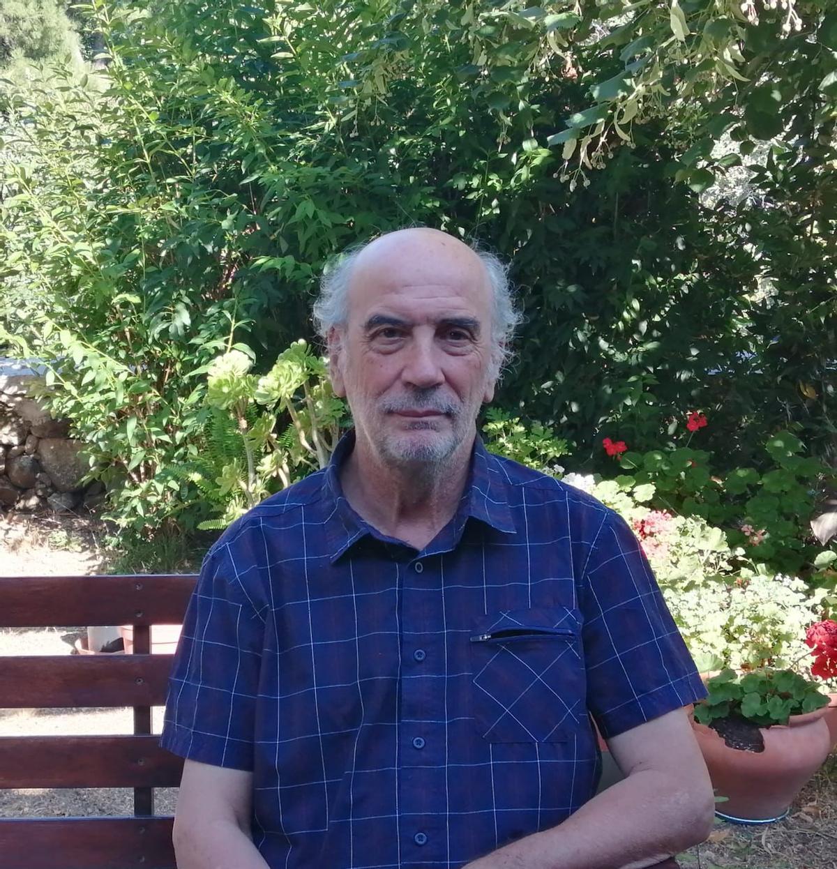 El jardinero y educador ambiental, Luciano Labajos.
