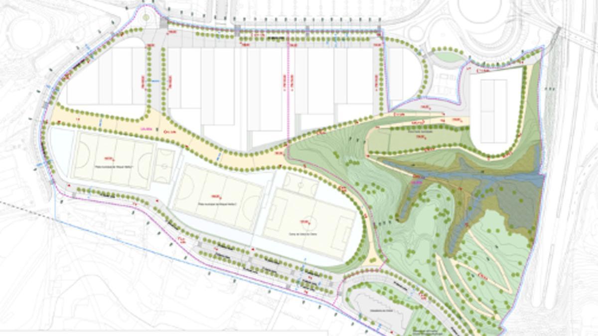 Plan de ordenación del sector de Cirera de Mataró.