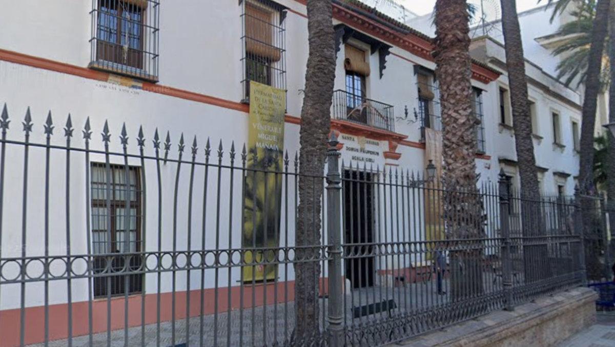 Exterior del Hospital de la Santa Caridad de Sevilla.