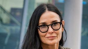 Demi Moore llega al aeropuerto de Heatrrow, el pasado miércoles.