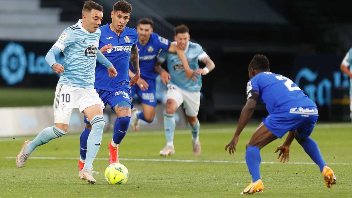 El Celta - Getafe, en imágenes