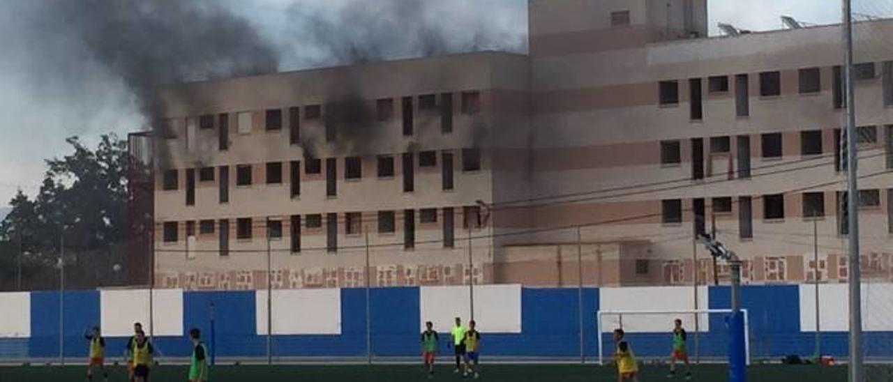 La antigua residencia de Tiempo Libre ha sufrido ocho incendios desde mayo.