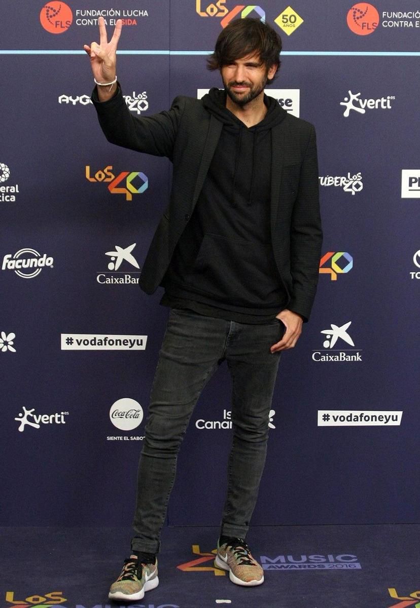 David Otero, en Los 40 Music Awards