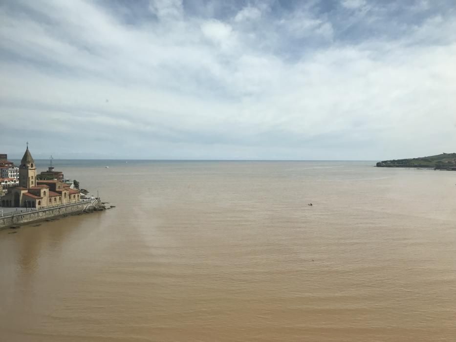 Inundación en el campus de Gijón