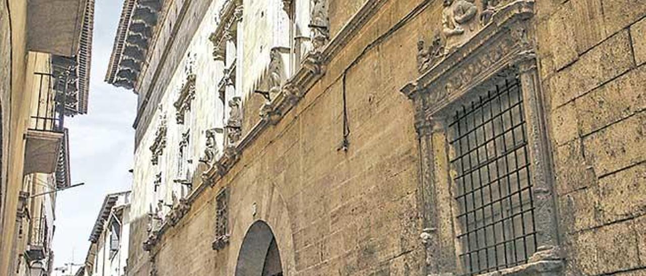 Casa del marqués del Palmer, en la calle Sol.