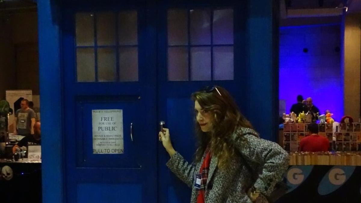 ealos36171182 la tardis de doctor who en la ltima eurocon