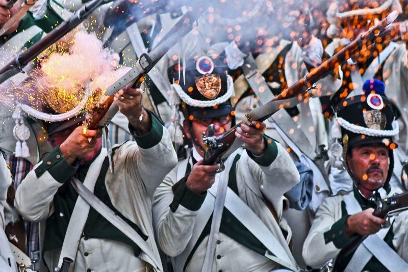 Recreación de la Batalla de Los Sitios en Zaragoza