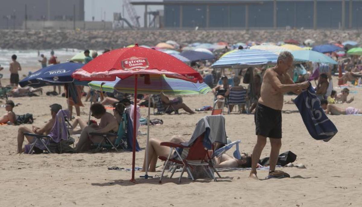 Playa del Port de Sagunt.