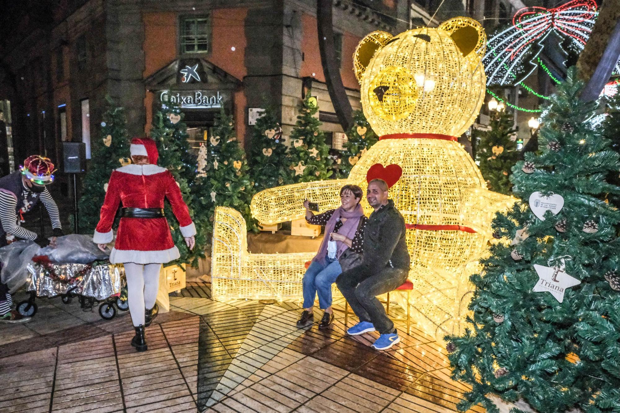 Encendido navideño en Triana