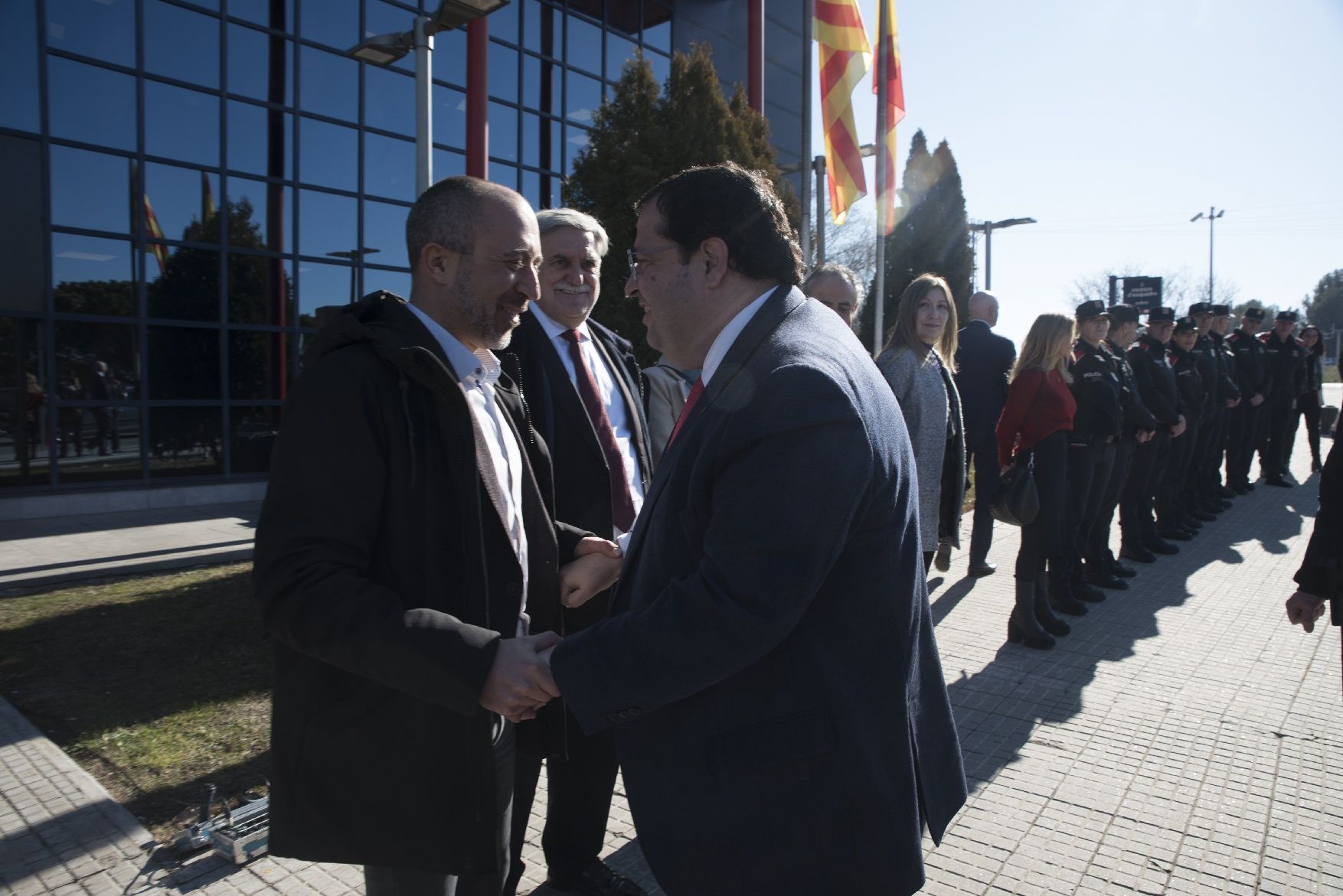 Les imatges de la presentació del nou uniforme de Mossos a Manresa