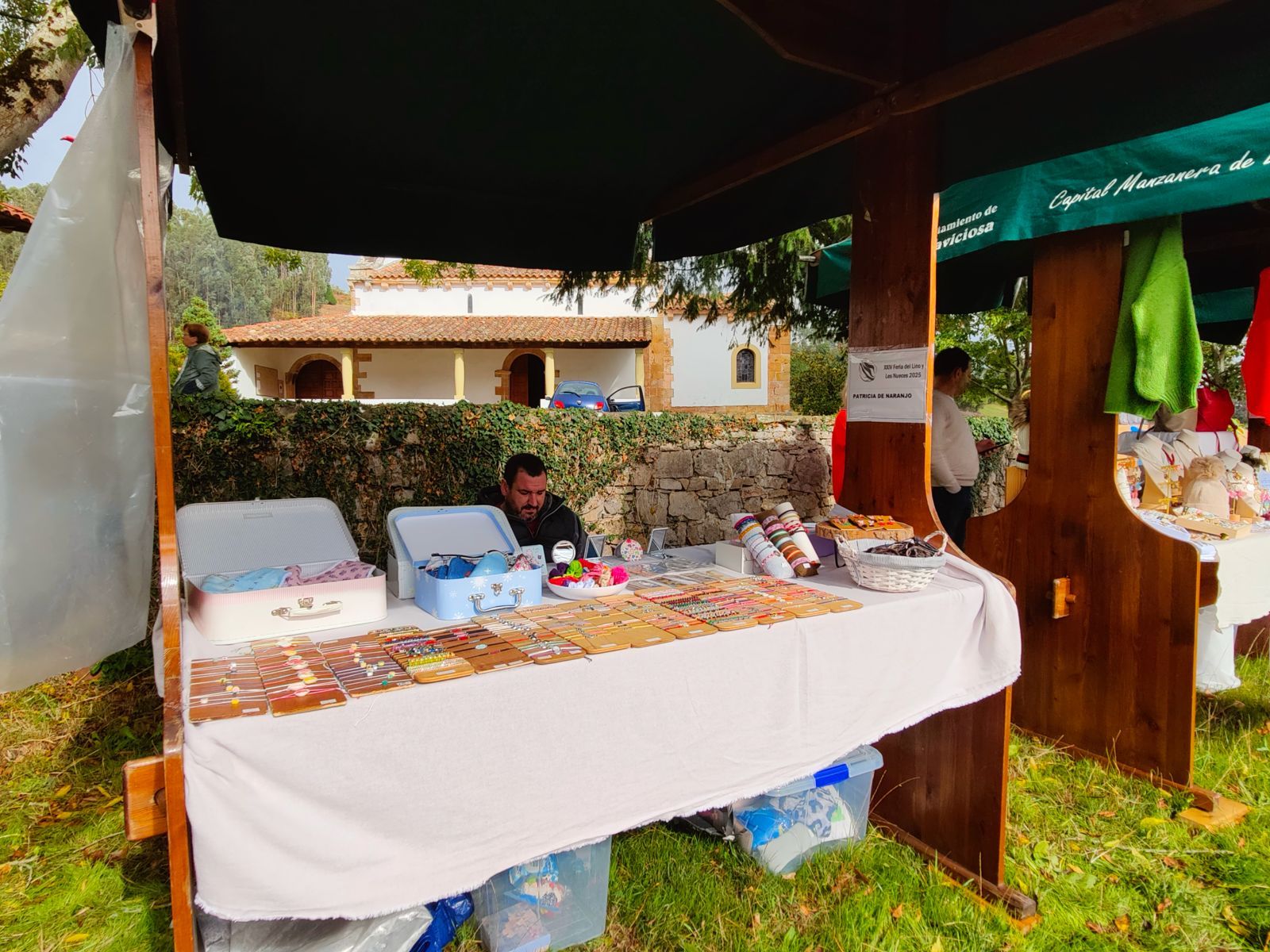Así vivió Camoca su feria del lino y las nueces