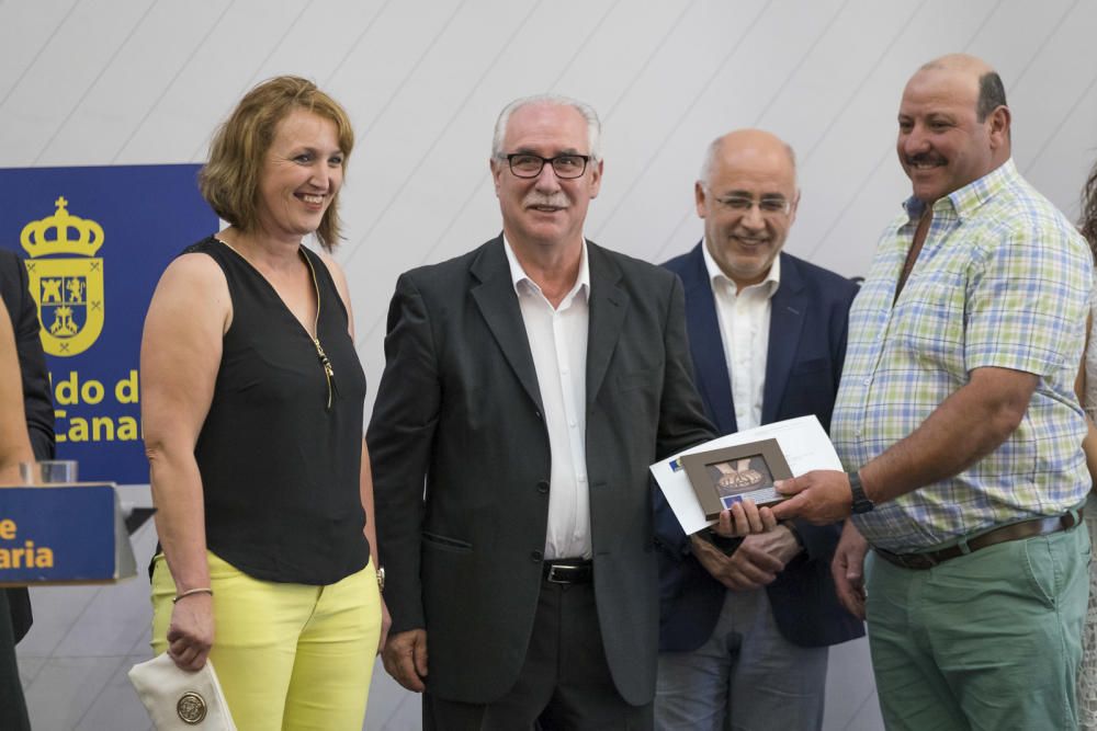 Entrega de premios a los mejores quesos y vinos de Gran Canaria