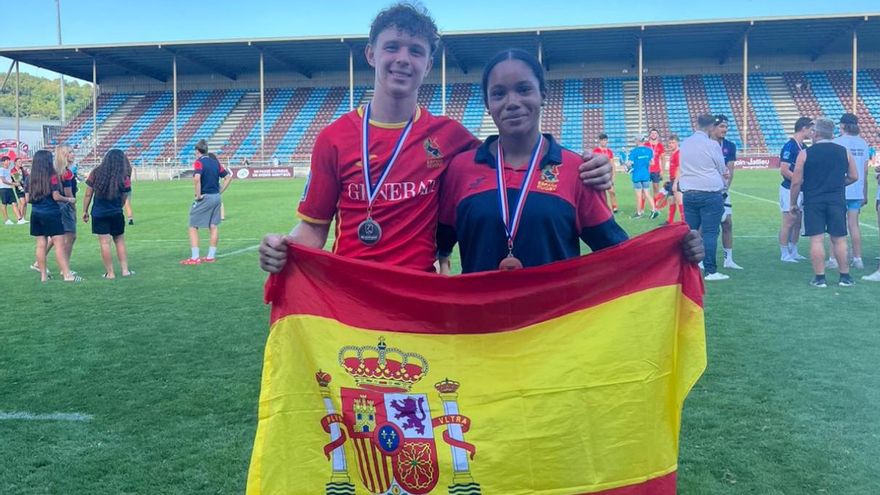 Éxito de la cantera del CAU Valencia en los Europeos 7s M18 con España