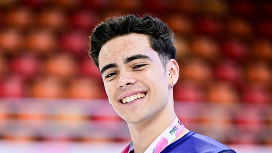 El coruñés Unai Cereijo, campeón de Europa sénior de patinaje artístico