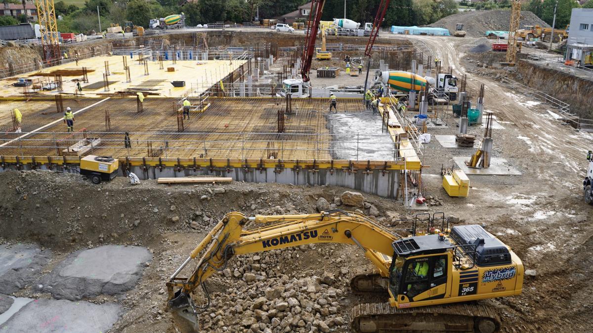 Obras Hospital Cabueñes.