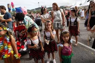 EN IMÁGENES: el Carnaval infantil de verano de Luanco