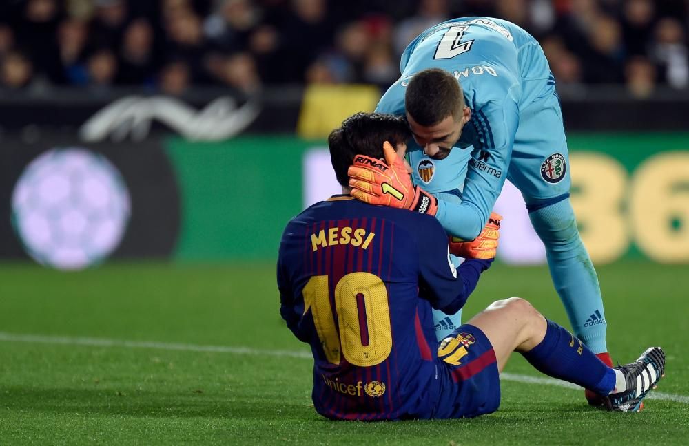 Semifinal de la Copa del Rey: Valencia - Barcelona