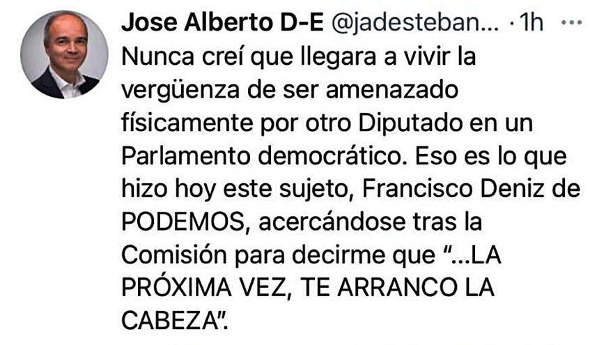 “La próxima vez, te arranco la cabeza”