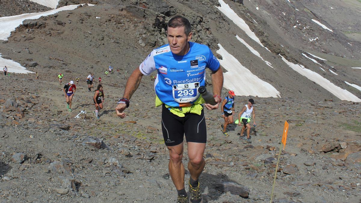 Una carrera de trail running en Sierra Nevada