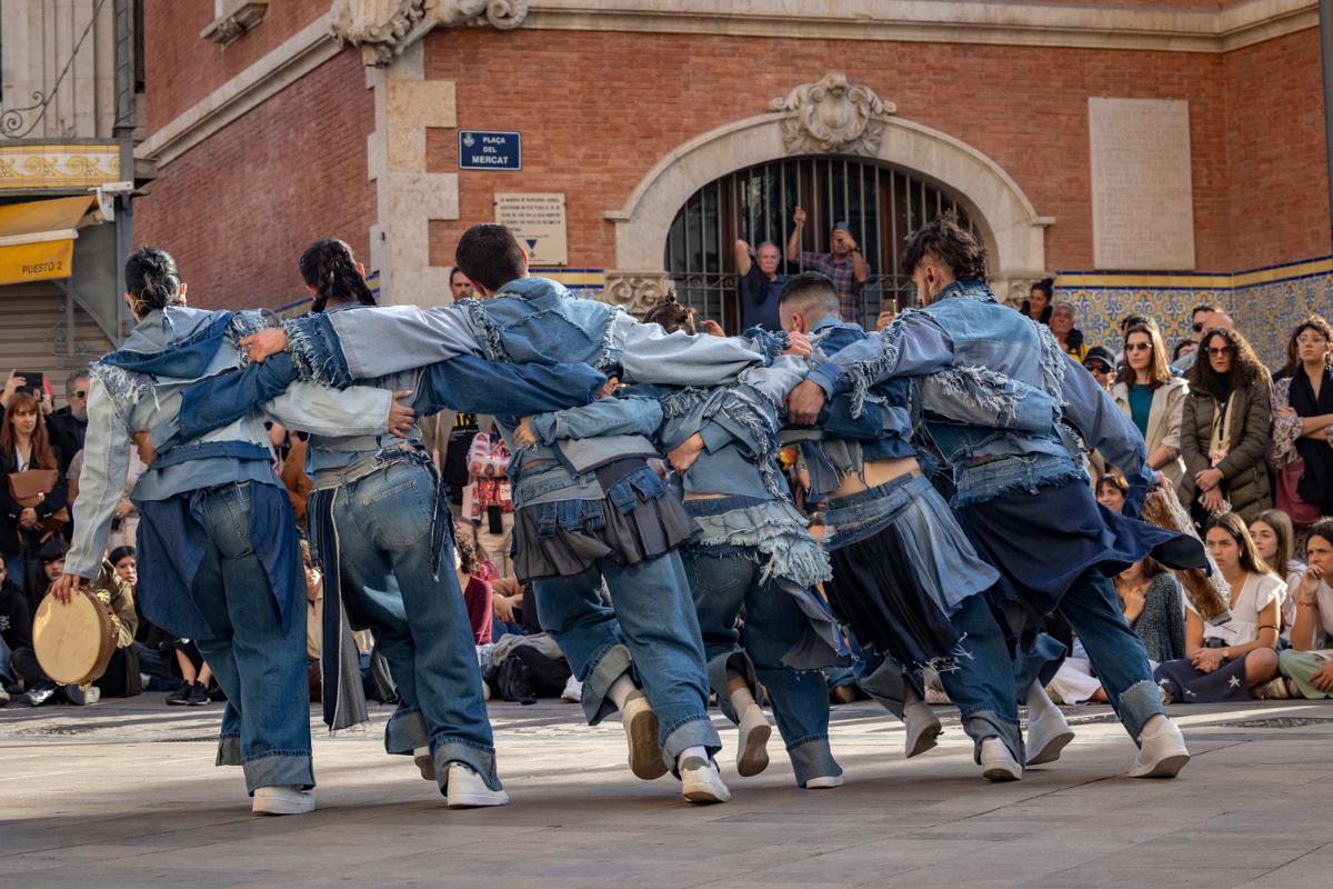 Un momento de 'Transeúnte’, de la compañía Daniel Rodríguez.