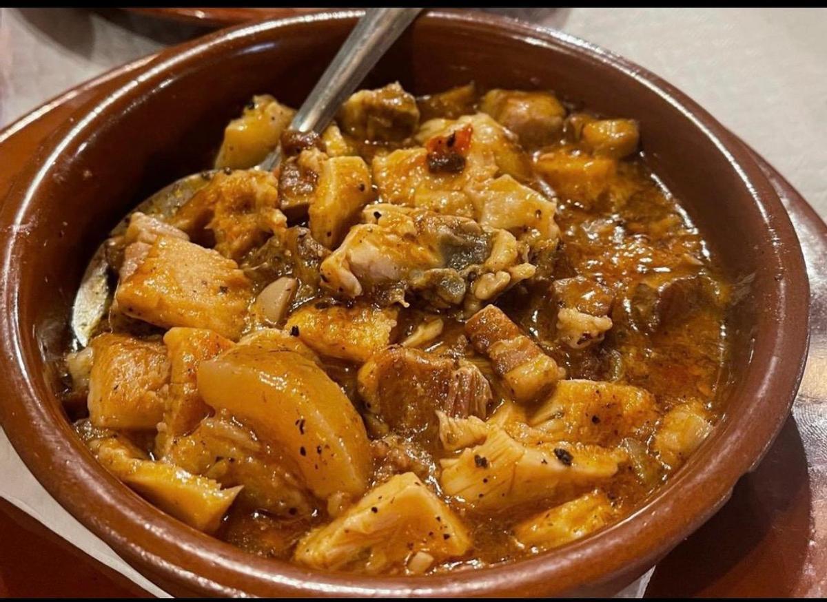 Callos de la iaia Maria, una de les espacialitats de Can Mascort.