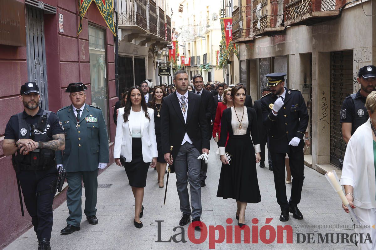 Fiestas de Caravaca: Procesión de regreso a la Basílica