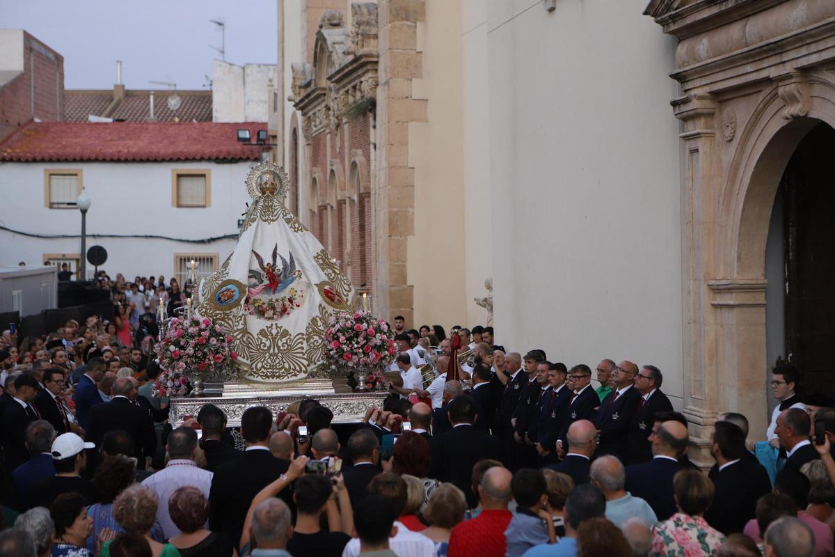 Salida de la Virgen de las Huertas.