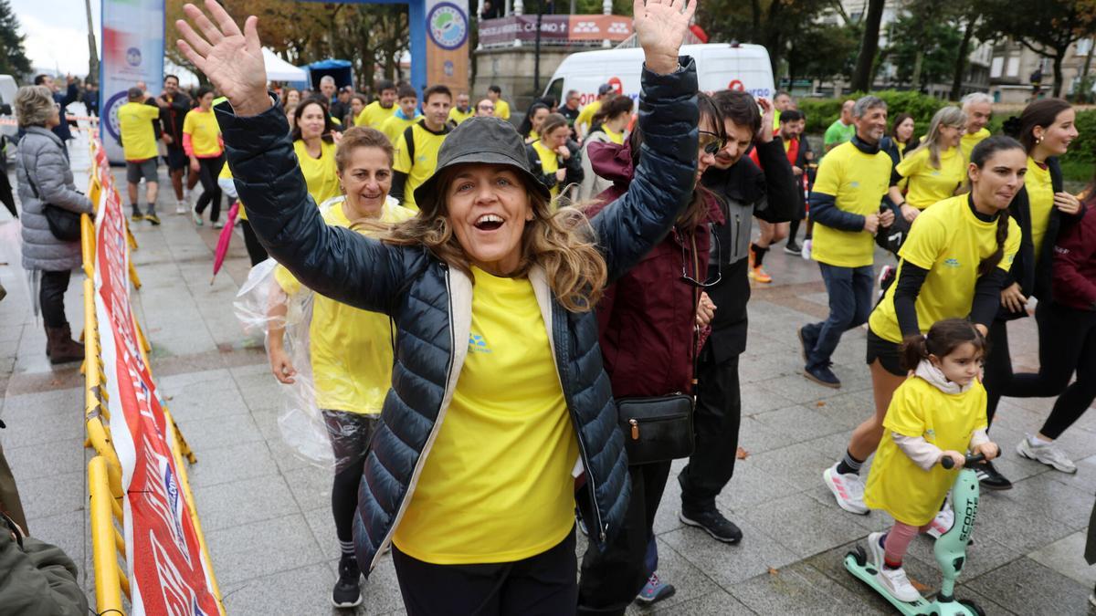 CorreXCáritas reúne en Pontevedra a más de 700 corredores