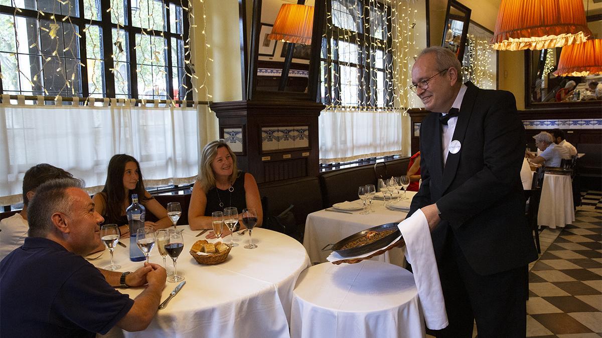 Una imagen del restaurante 7 Portes