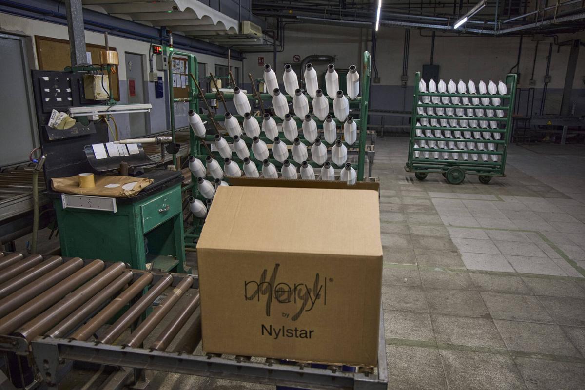 Les imatges de la fàbrica Nylstar a Blanes