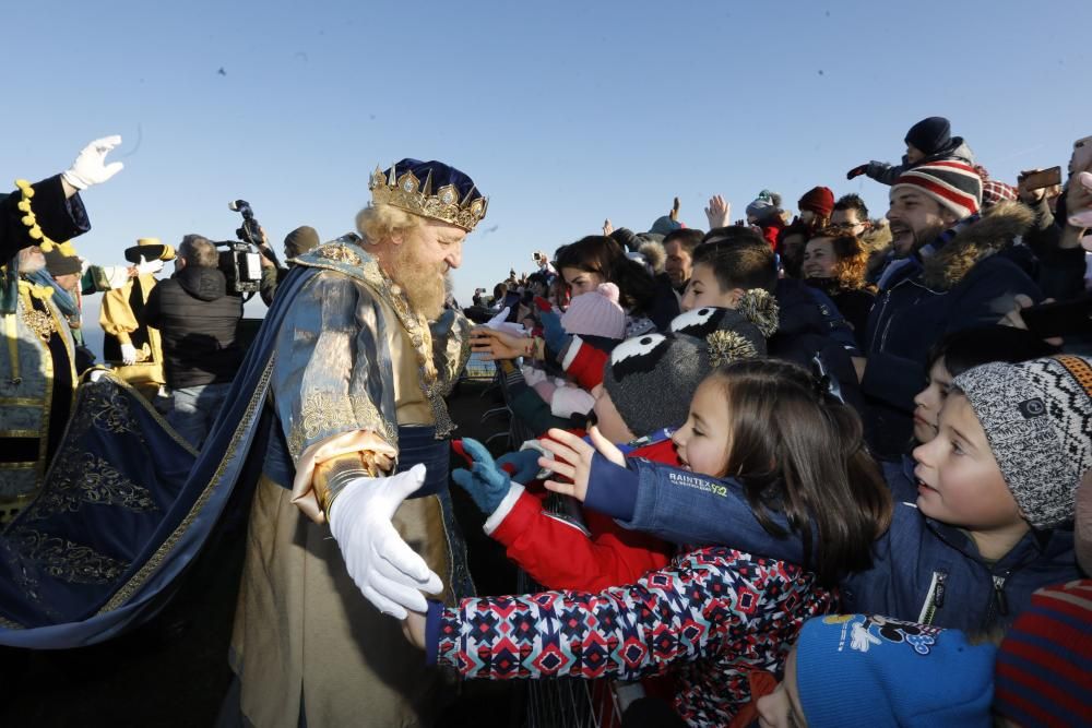 Los Reyes Magos ya están en Gijón