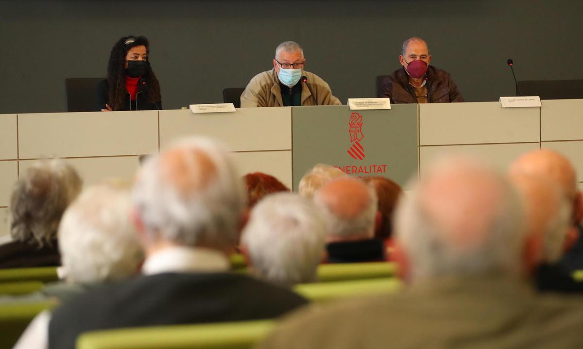 Reunión del Consejo Valenciano de Personas Mayores, en una fotografía de archivo