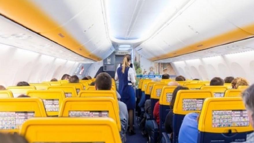La tripulación de un vuelo de Treviso requiere a la policía en Tenerife Sur por un pasajero conflictivo