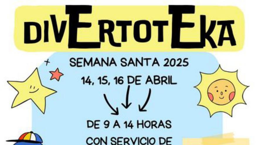 Cartel de la ‘Divertoteka’.