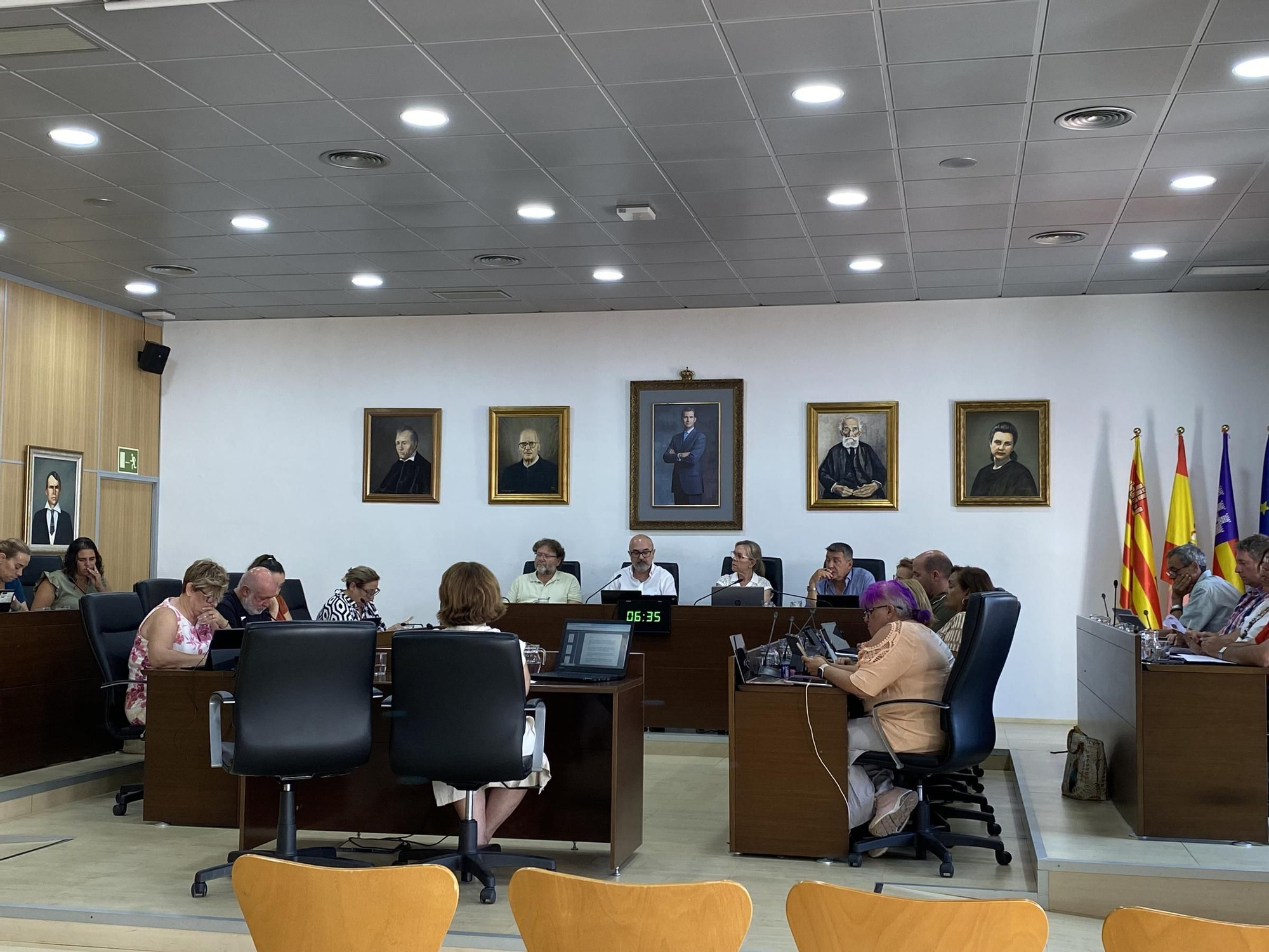 Pleno municipal de este jueves en Sant Josep.