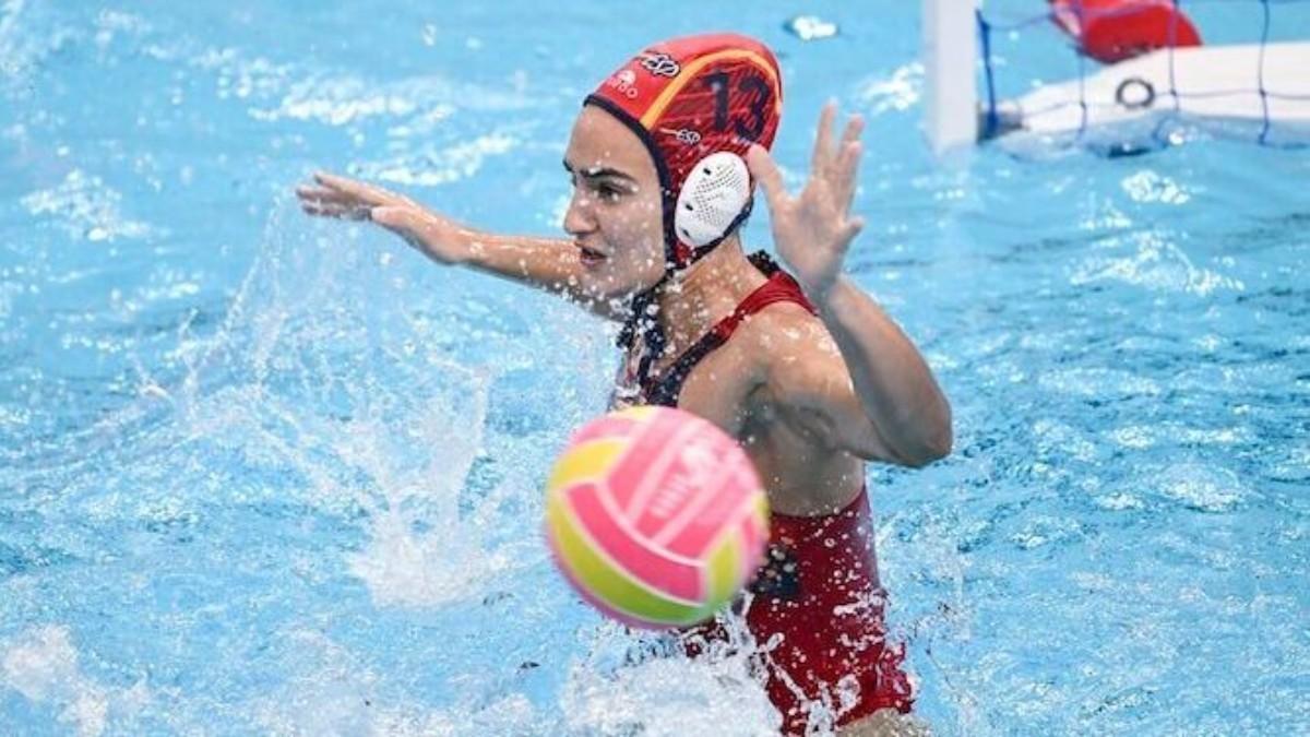 Martina Terré, jugadora de la selección española