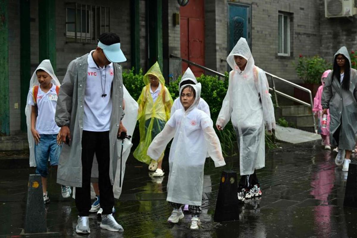 Inundaciones en la China