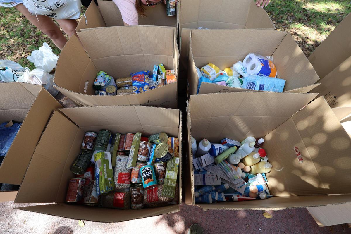 Galería: Recogida de donaciones en Ibiza para los damnificados por el terremoto en Venezuela
